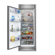 FORNO Maderno 28" Built-In Convertible Refrigerator, 13.6 cu.ft. Right Swing with Decorative Grill - 32" Wide, FFFFD1722-32LS FORNO