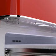 FORNO Luigi 18 cu.ft. French Door Refrigerator Red, Handle-Free Design, FFFFD1791-33RED FORNO