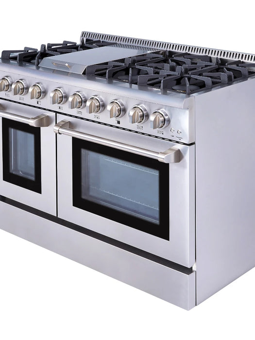 MasterChef Pro Series 6-Burner Gas Range with Dual Ovens