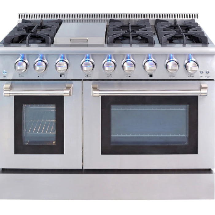 MasterChef Pro Series 6-Burner Gas Range with Dual Ovens