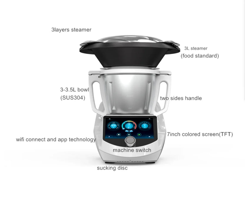 BlendTech Food Processor With Cooking Functions