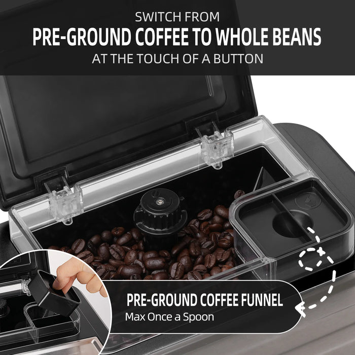 BeanBrew Pro Espresso Machine