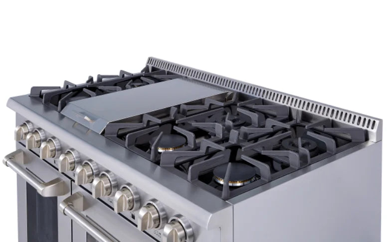 MasterChef Pro Series 6-Burner Gas Range with Dual Ovens