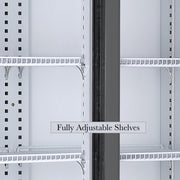 3-Door Display Beverage Cooler Commercial Refrigerator KingsBottle.com