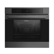 30" Single Wall Oven in Black Stainless Steel Induction Hardware