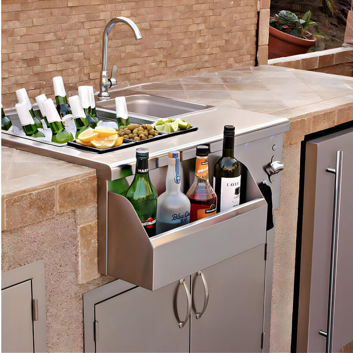 Summerset 30 Inch Built-In Beverage and Prep Station - SSBC-30L