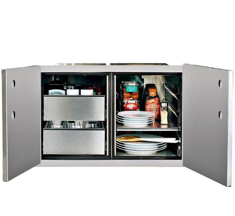 Summerset 36 Inch Two Drawer Dry Storage Combo - DP-36DC