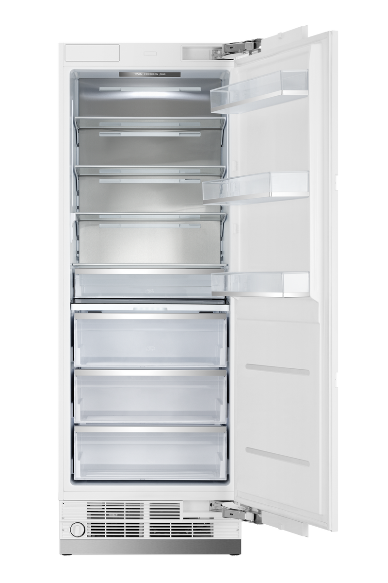 30” Refrigerator Built-In Column with Water Dispenser - Panel Ready Induction Hardware