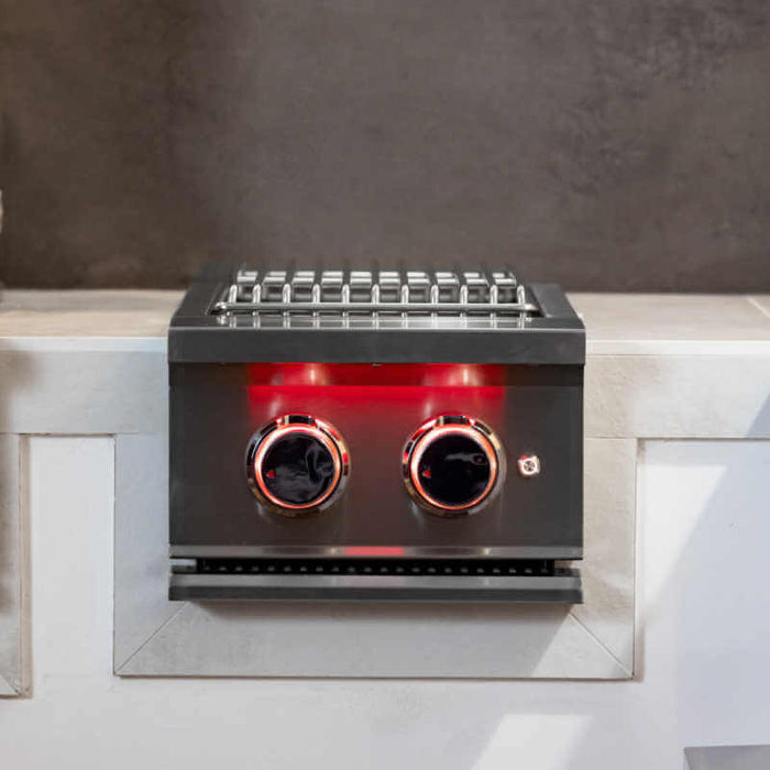 Trueflame Built-In Double Side Burner - TFSB2