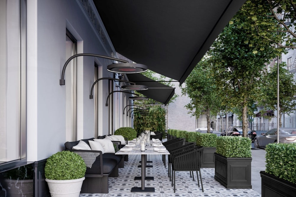 Bromic Heating - BH0920001-1 - Eclipse Smart-Heat - 2900 Watt Electric Heater and Light With Twin Pole