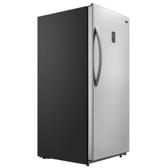 Whynter - 13.8 cu.ft. Energy Star Digital Upright Convertible Deep Freezer / Refrigerator  - Stainless Steel | UDF-139SS