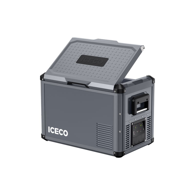 VL45ProD Dual Zone Portable Freezer - Gray | ICECO Inca Overland Outfitters