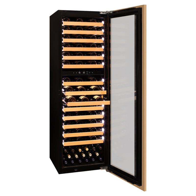 101 Bottle Dual Zone Panel Ready Wine Refrigerator Allavino