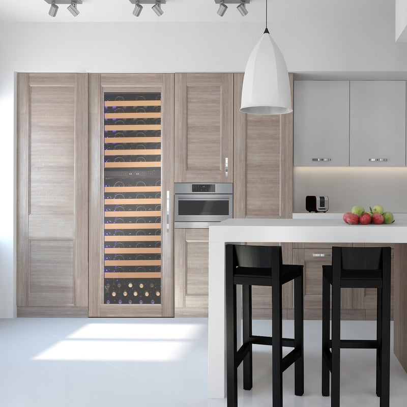 101 Bottle Dual Zone Panel Ready Wine Refrigerator Allavino