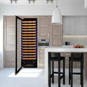107 Bottle Single Zone Panel Ready Wine Refrigerator Allavino