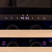 24" Wide Dual Zone Panel Ready Wine Refrigerator Allavino
