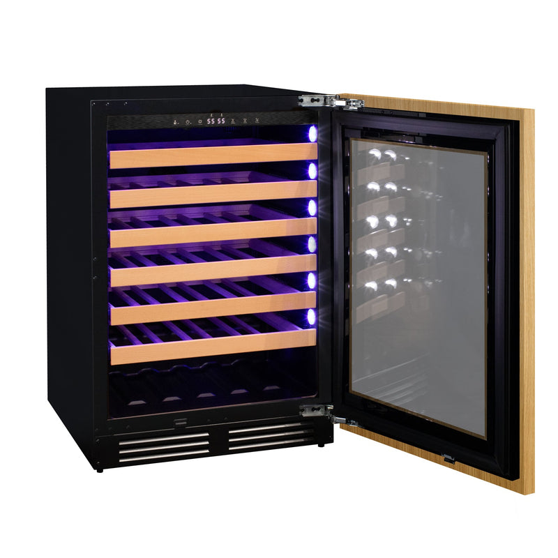24" Wide Single Zone Panel Ready Wine Refrigerator Allavino
