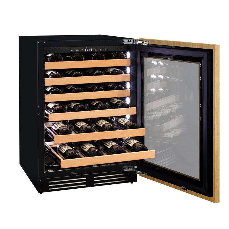 24" Wide Single Zone Panel Ready Wine Refrigerator Allavino