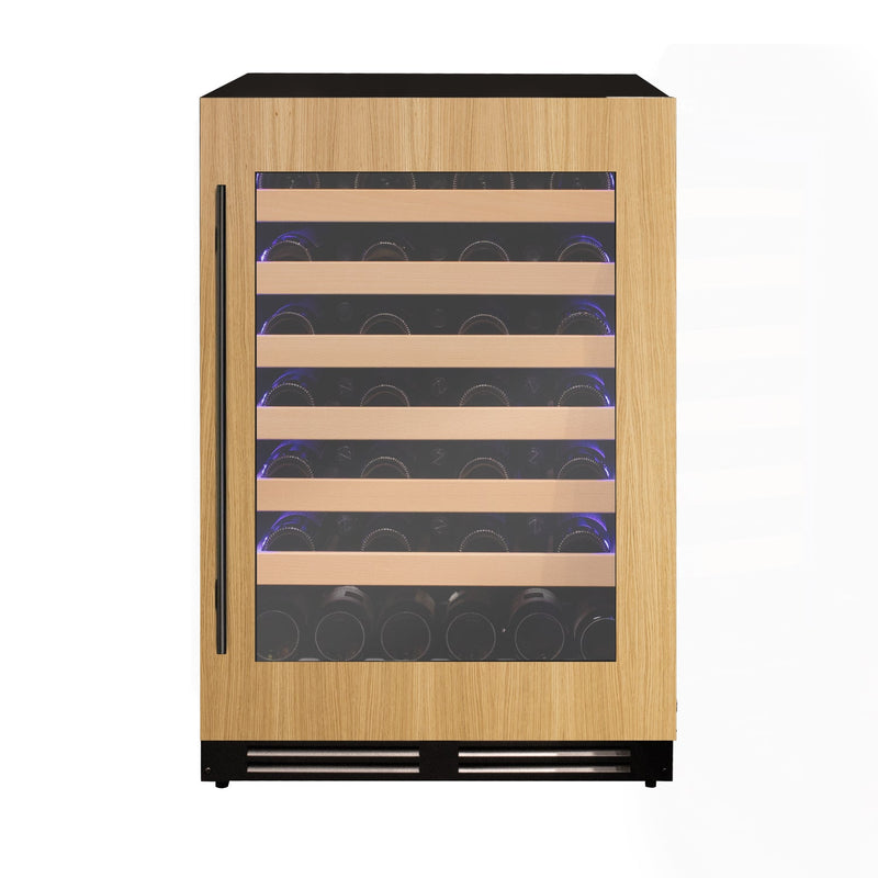 24" Wide Single Zone Panel Ready Wine Refrigerator Allavino