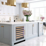 24" Wide Single Zone Panel Ready Wine Refrigerator Allavino
