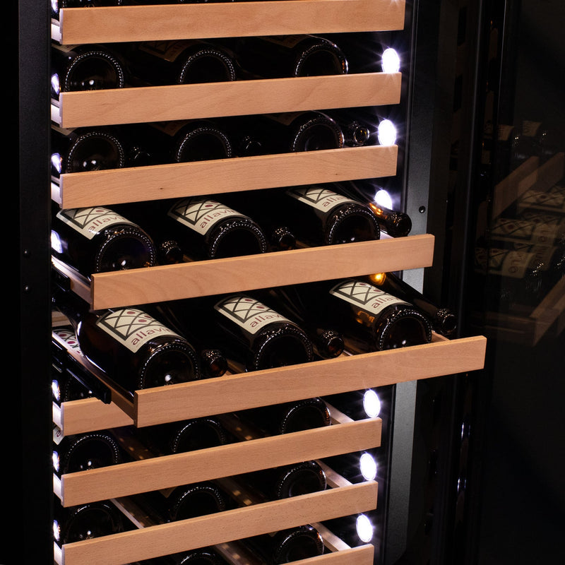 107 Bottle Single Zone Panel Ready Wine Refrigerator Allavino