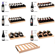 107 Bottle Single Zone Panel Ready Wine Refrigerator Allavino