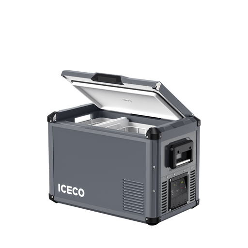 VL45ProD Dual Zone Portable Freezer - Gray | ICECO Inca Overland Outfitters
