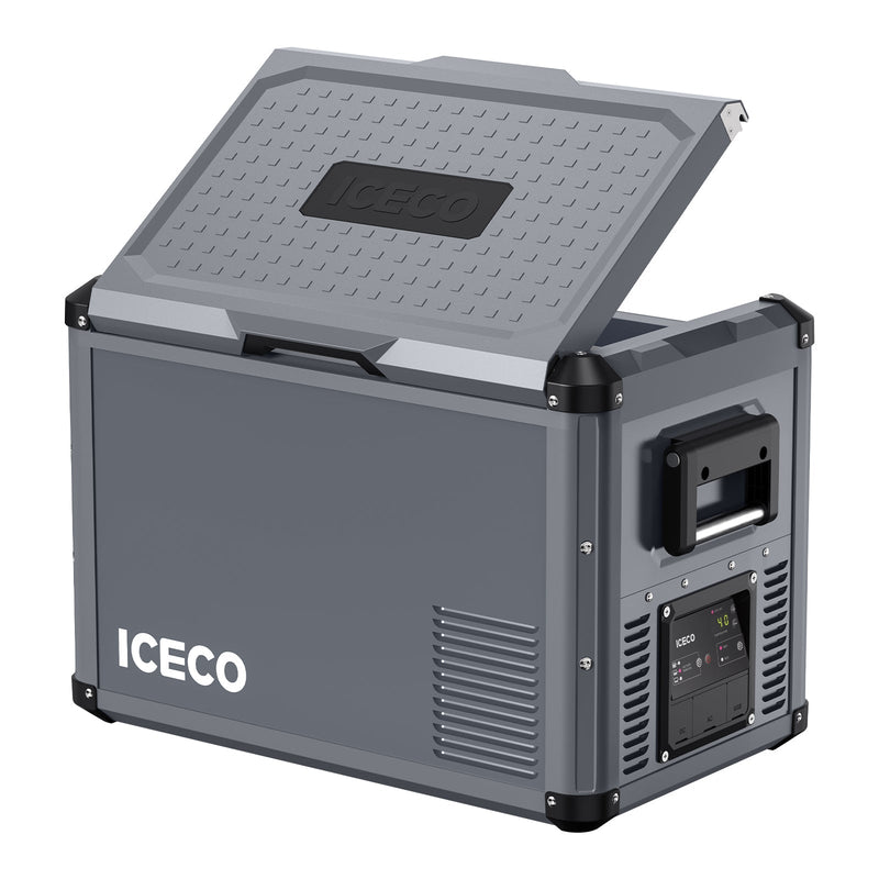 VL45ProS Gray Single Zone Portable Fridge Freezer | ICECO | 45 LT Inca Overland Outfitters