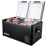 VL90ProD Dual Zone RV 12 volt Fridge Plug in Cooler | ICECO | 90 LT Inca Overland Outfitters