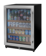 24" Wide Reserva Series Stainless Steel Left Hinge Beverage Center Allavino