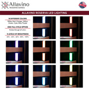 24" Wide Reserva Series Stainless Steel Right Hinge Beverage Center Allavino