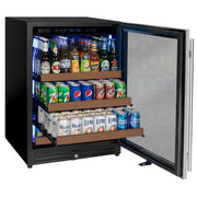 24" Wide Reserva Series Stainless Steel Right Hinge Beverage Center Allavino