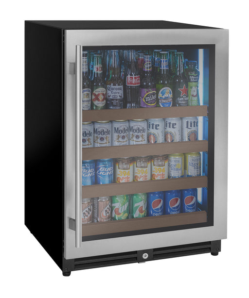 24" Wide Reserva Series Stainless Steel Right Hinge Beverage Center Allavino