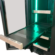 Reserva Series 24" Wide Two Door Stainless Steel Wine Refrigerator/Beverage Center Allavino