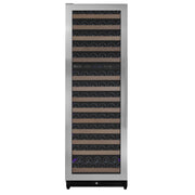 Reserva Series 154 Bottle 71" Tall Dual Zone Left Hinge Stainless Steel Wine Refrigerator Allavino