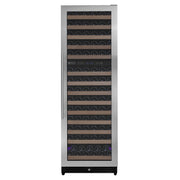 Reserva Series 154 Bottle 71" Tall Dual Zone Right Hinge Stainless Steel Wine Refrigerator Allavino