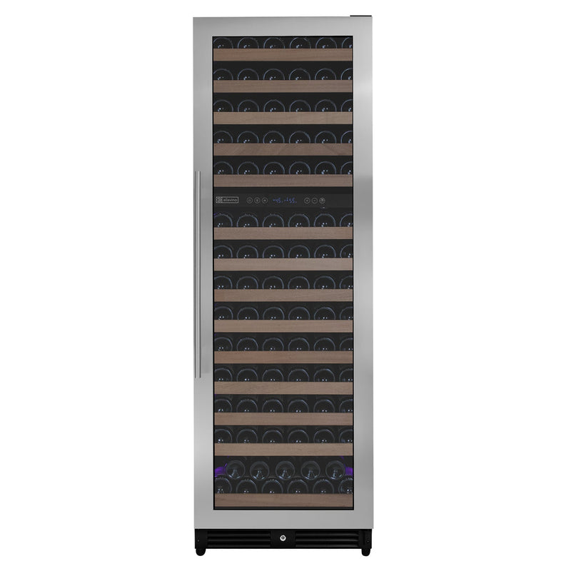 Reserva Series 154 Bottle 71" Tall Dual Zone Right Hinge Stainless Steel Wine Refrigerator Allavino