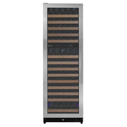 Reserva Series 172 Bottle Dual Zone Built-in Wine Refrigerator with Stainless Steel Door - Left Hinge Allavino