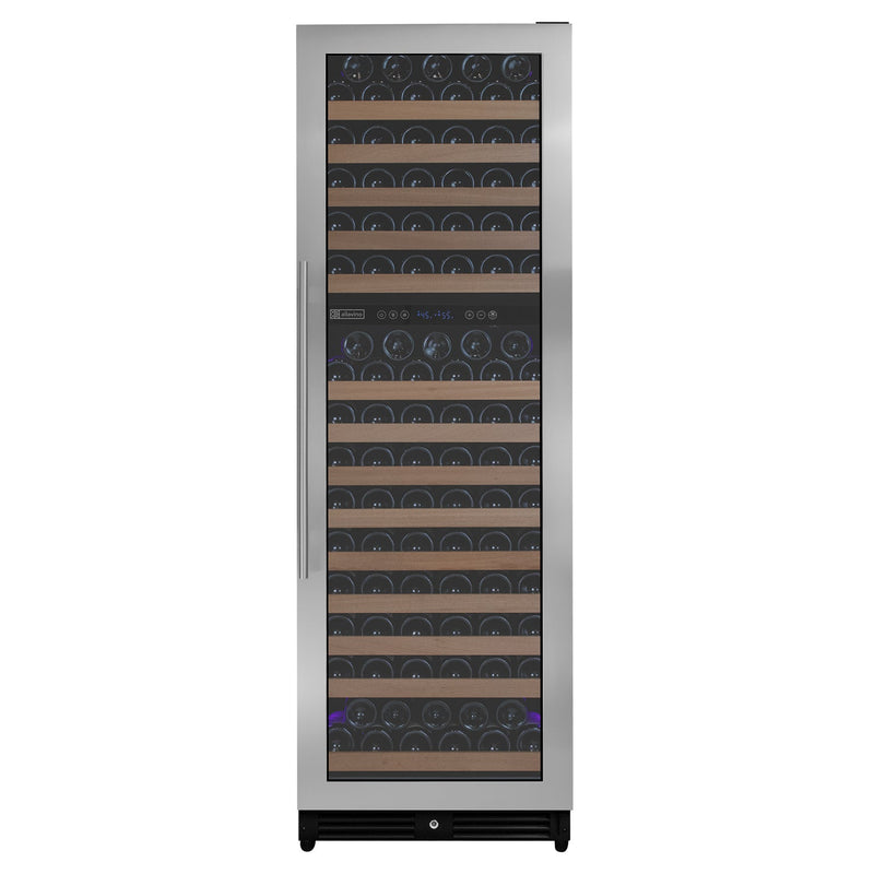 Reserva Series 172 Bottle Dual Zone Built-in Wine Refrigerator with Stainless Steel Door - Right Hinge Allavino