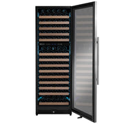 Reserva Series 172 Bottle Dual Zone Built-in Wine Refrigerator with Stainless Steel Door - Right Hinge Allavino