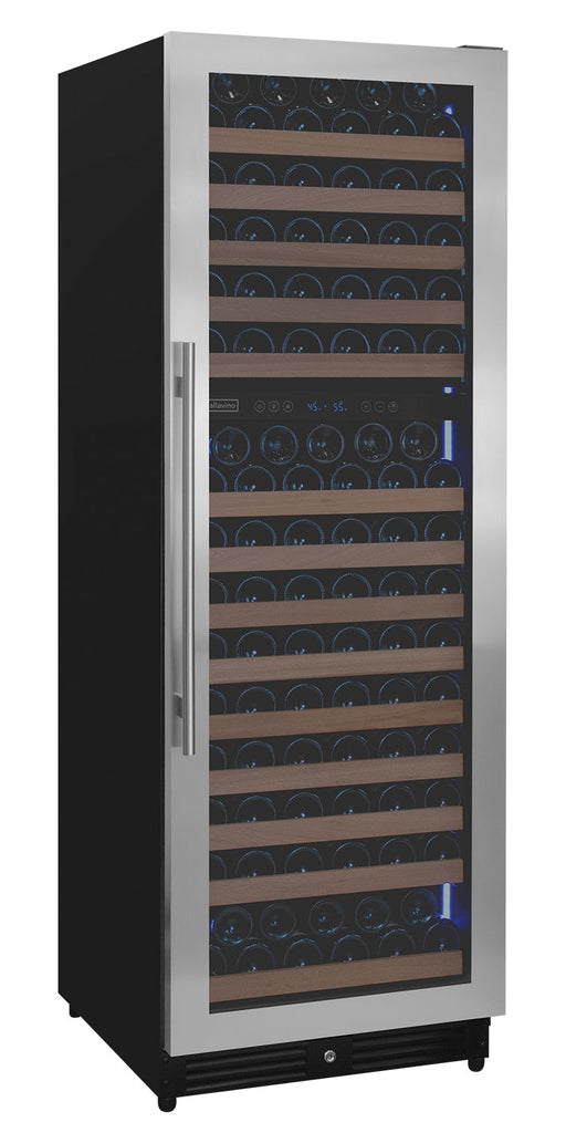 Reserva Series 172 Bottle Dual Zone Built-in Wine Refrigerator with Stainless Steel Door - Right Hinge Allavino