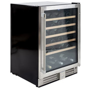 Vinotemp 51-Bottle Single-Zone Wine Cooler (Stainless Steel) Vinotemp