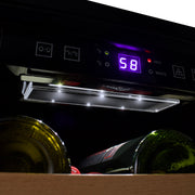 Vinotemp 51-Bottle Single-Zone Wine Cooler (Stainless Steel) Vinotemp