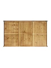Vinotemp Rustic Wood Wine Cellar Credenza Vinotemp
