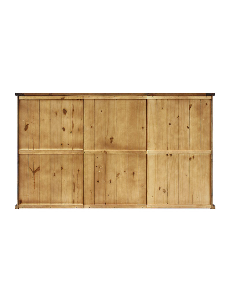 Vinotemp Rustic Wood Wine Cellar Credenza Vinotemp
