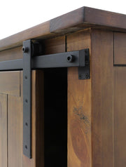 Vinotemp Rustic Wood Wine Cellar Credenza Vinotemp