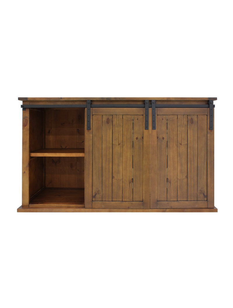 Vinotemp Rustic Wood Wine Cellar Credenza Vinotemp