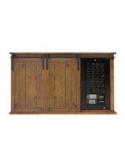 Vinotemp Rustic Wood Wine Cellar Credenza Vinotemp
