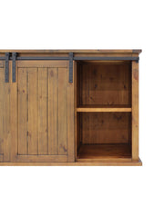 Vinotemp Rustic Wood Wine Cellar Credenza Vinotemp