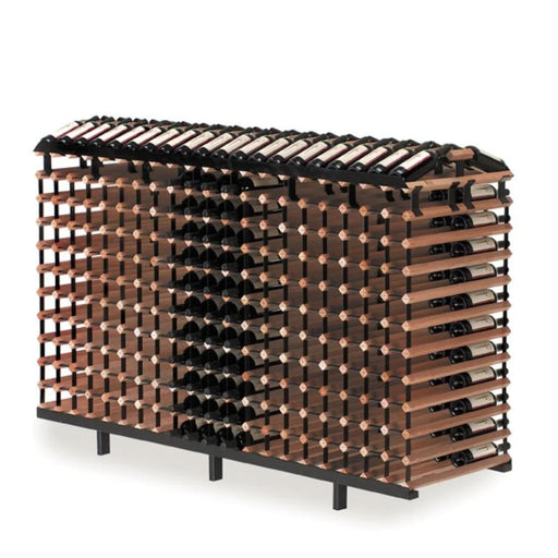 77" Wide Double Sided Commercial Retail Space Wine Rack KingsBottle.com